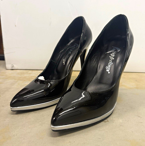 High feelings pumps - high, lackleder