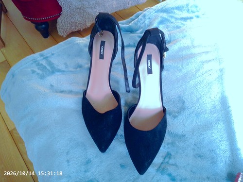 Klassische schwarze damen - damen, high