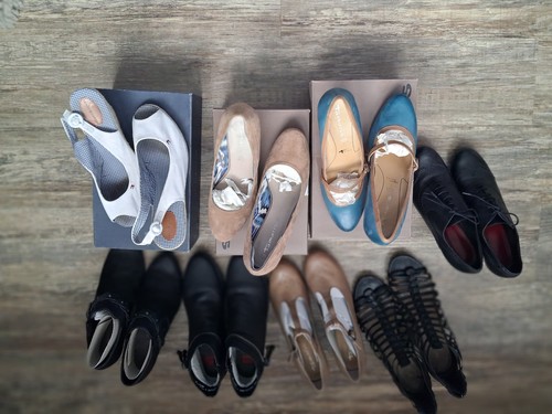 Schuhpaket damen 8 paar - schuhpaket,