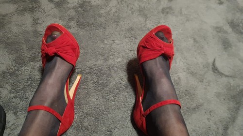 High heels plateau pumps - high, 42.