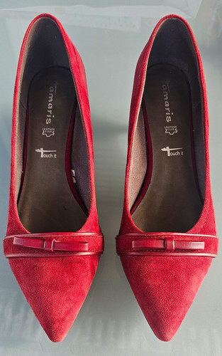 Tamaris damen pumps wildleder - pumps,