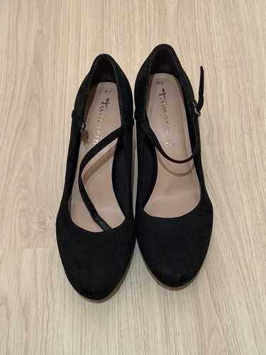 Tamaris riemchenpumps schwarz - tamaris,