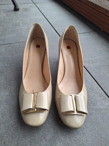 Högl pumps lackleder - pumps, beige