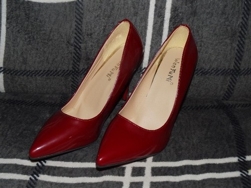 Stiletto pumps lack weinrot - pumps,