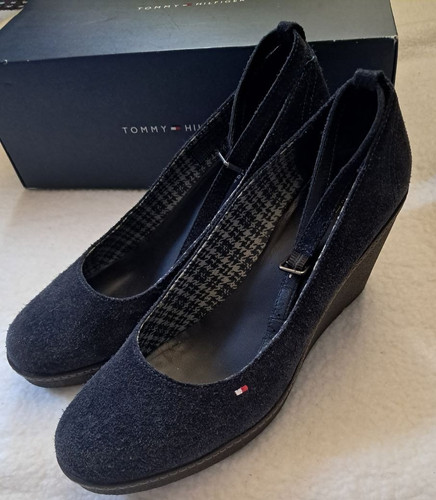 Leder keilabsatz pumps - pumps, mit