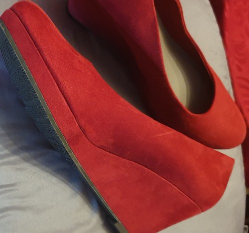 Pumps 42 mit keilabsatz - gr.42,
